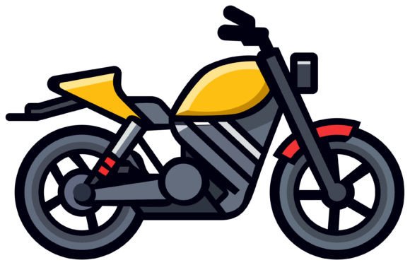 Download Illustration of Motor Cycle Vector - Premium Bundle