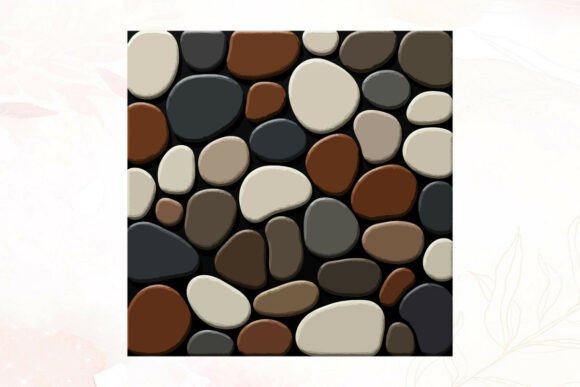 Download Smooth 3D Pebble Stone Pattern - Premium Resources