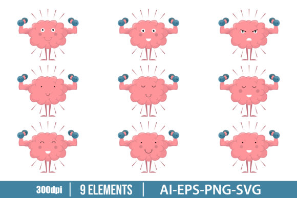 Download Cute Brain Training with Dumbbell - Training Collection