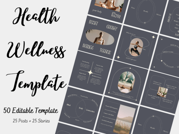 Download Health and Wellness Instagram Template - Premium Resources