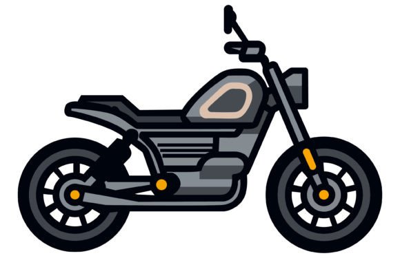 Download Illustration of Motor Cycle Vector - Premium Resources